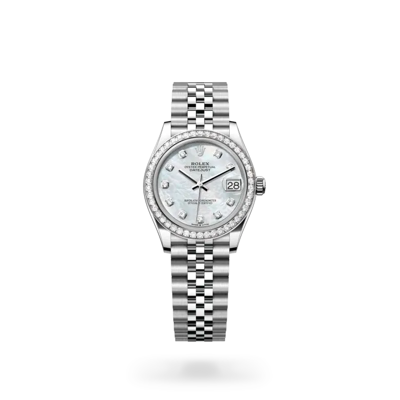 Rolex Datejust 31 White Rolesor - combination of Oystersteel and white gold, M278384RBR-0008
