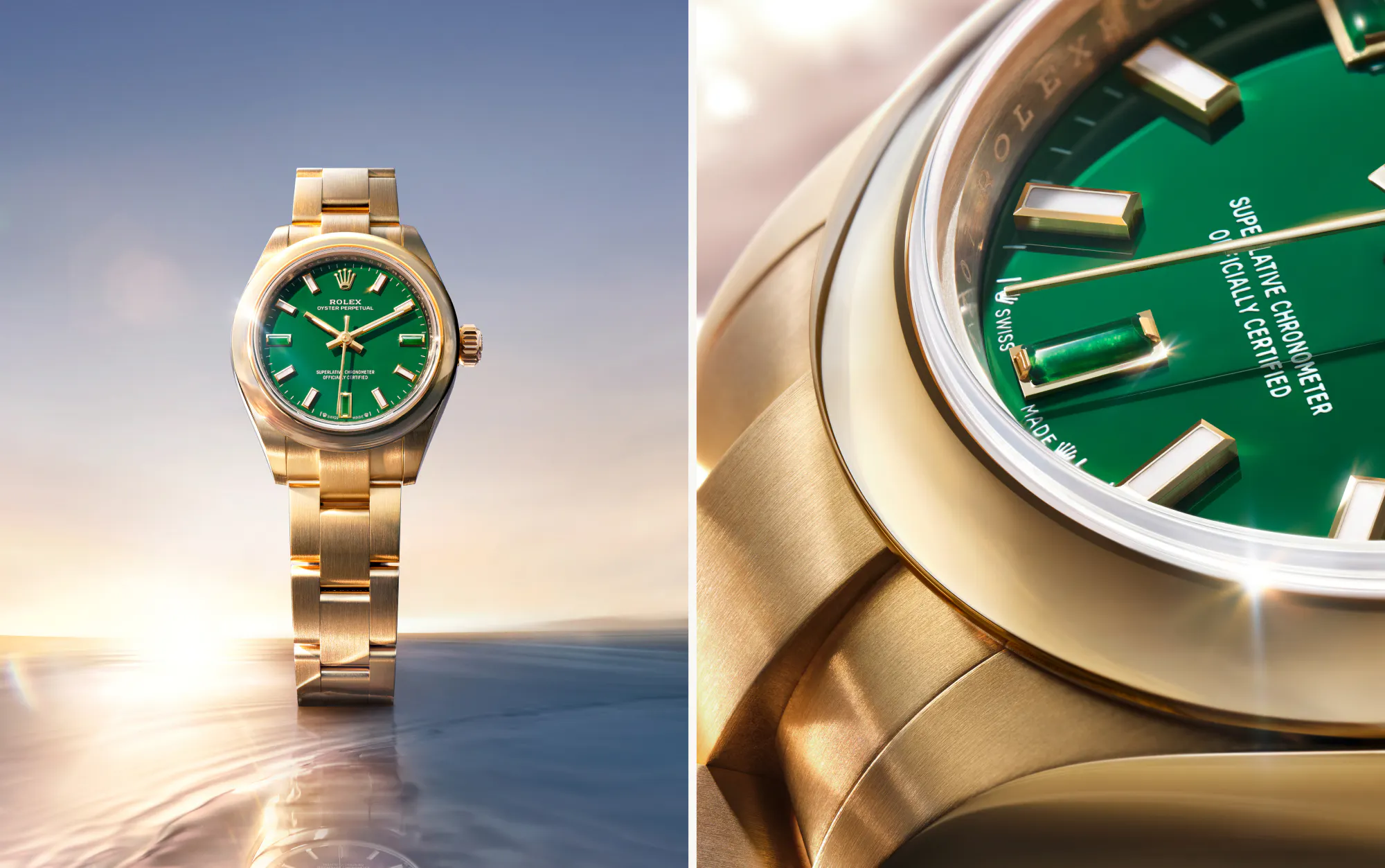 Rolex Oyster Perpetual 28 & 34 A new golden age