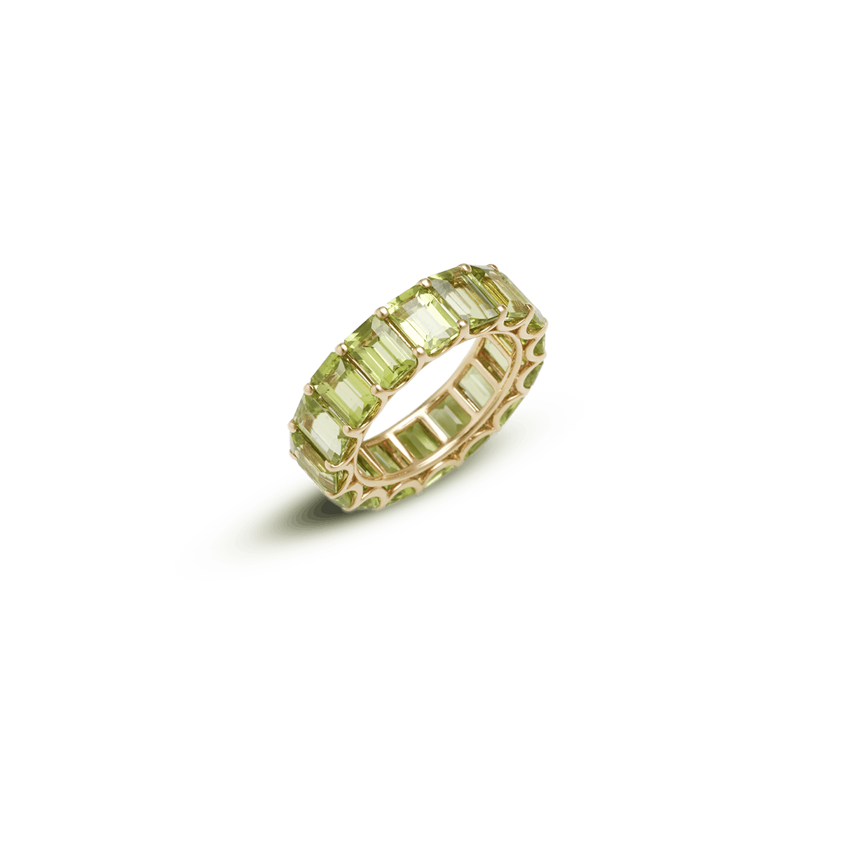 18K Gelbgold Ringe Andere - Memory Lemon Verde