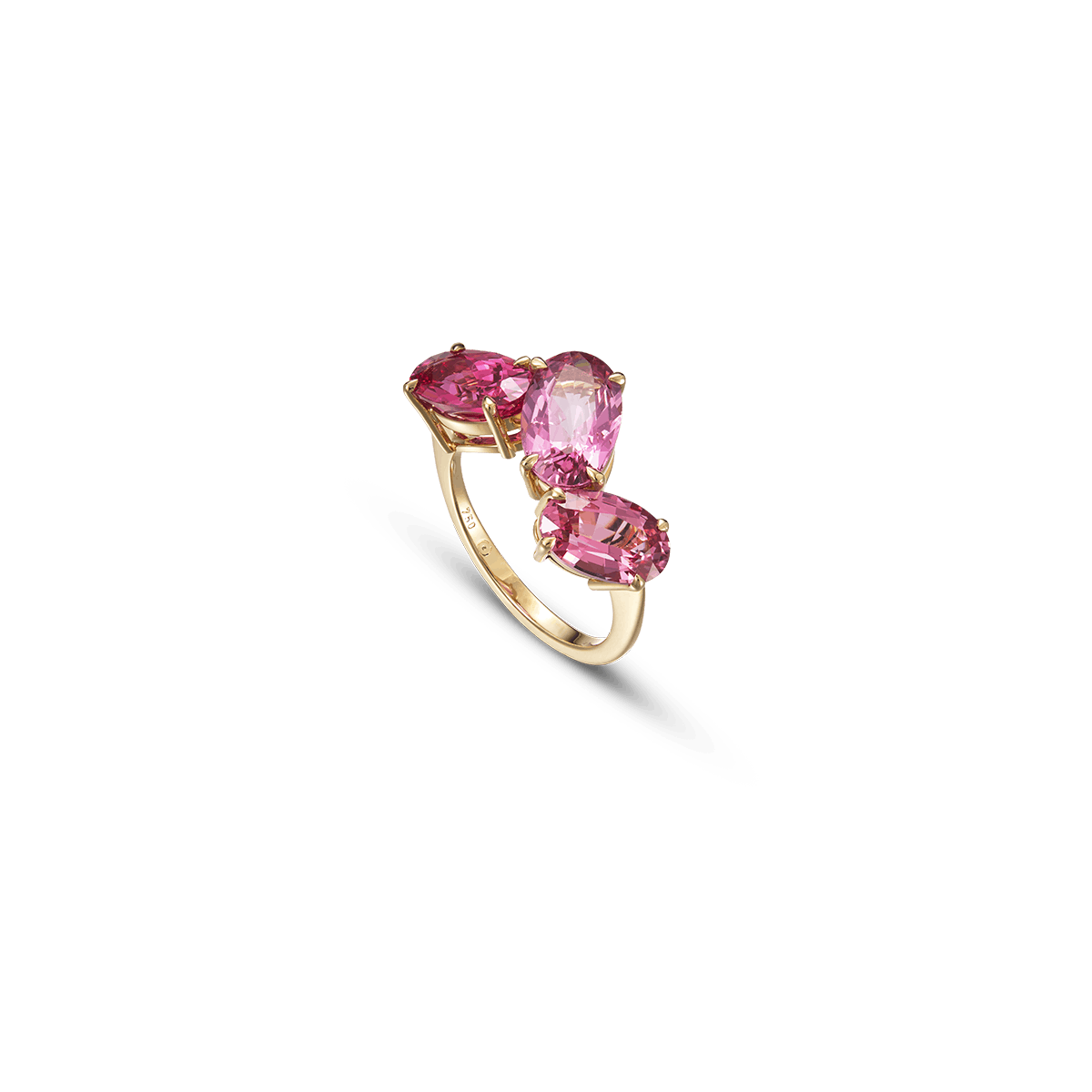 18K Roségold Ringe Spinell - Danza Rosa