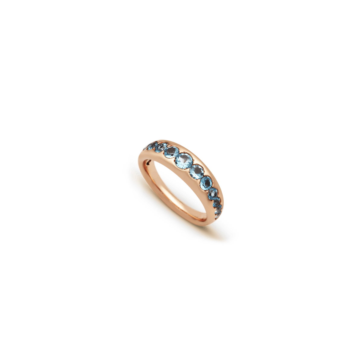 18K Roségold Ringe Topas - Demi Oceano