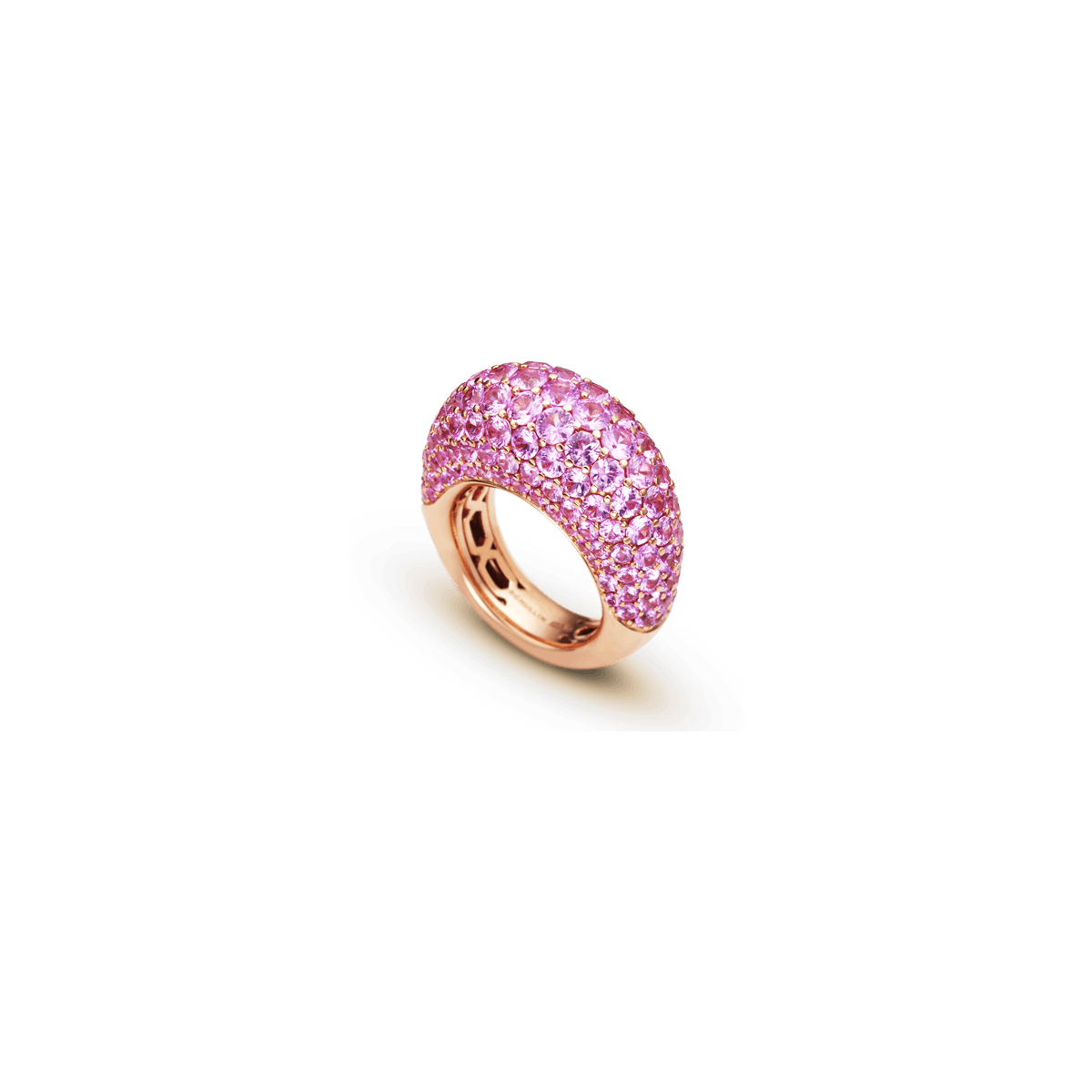 18K Roségold Ringe Saphir - Rondo Rosa