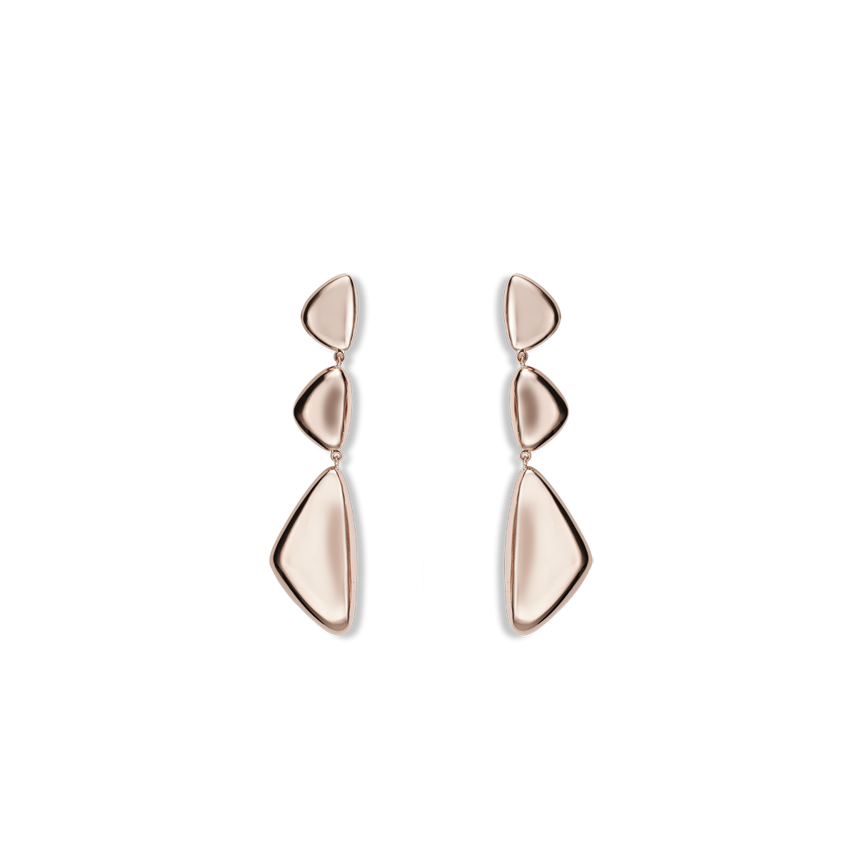 18k Rose Gold Earrings None - Monti Rose Petite