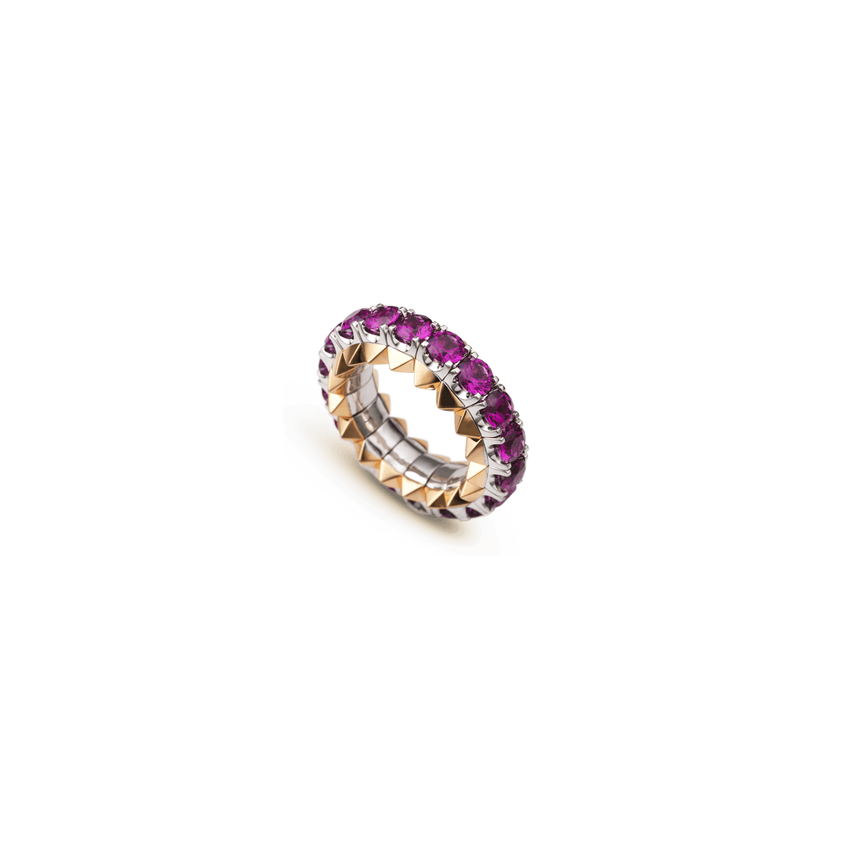 18k White Gold and 18k Rose Gold Rings Other - Infinity Pira Viola