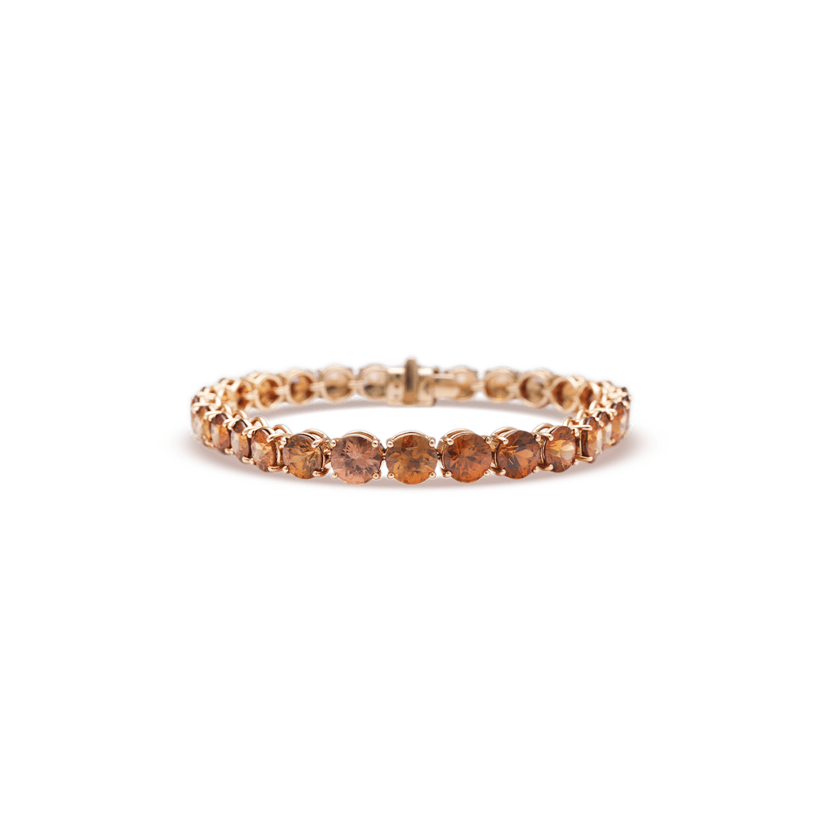 18k Rose Gold Bracelets Other - Tennis Arancia