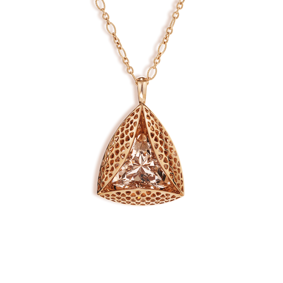 18k Rose Gold Necklaces &amp; Pendants Topaz - Umbra