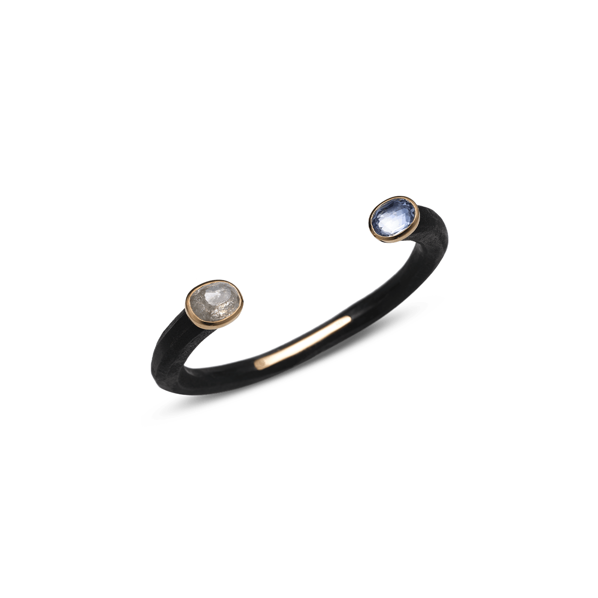 18K Roségold Armbänder Diamant und Saphir - Eisenhower Doble
