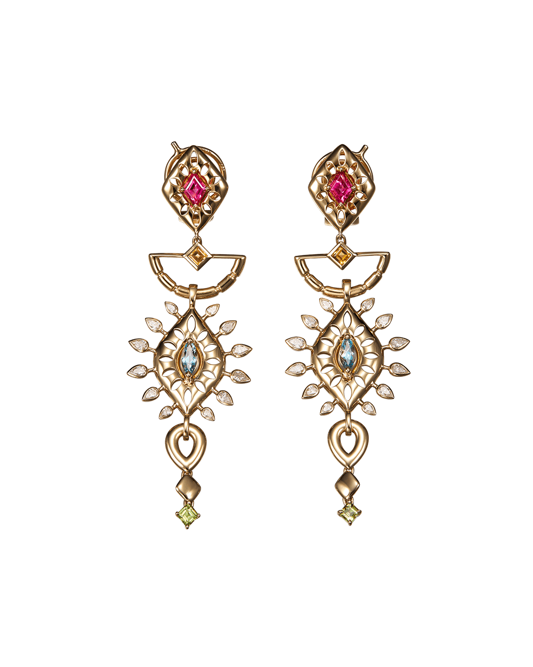 18K Roségold Ohrringe Andere und Diamant - Maya