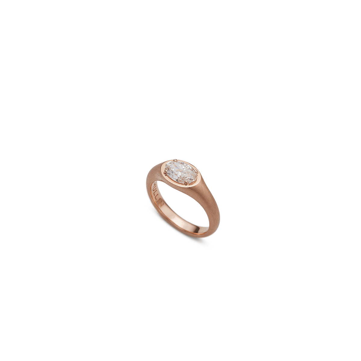 18k Rose Gold Rings Diamond - Bez Rose