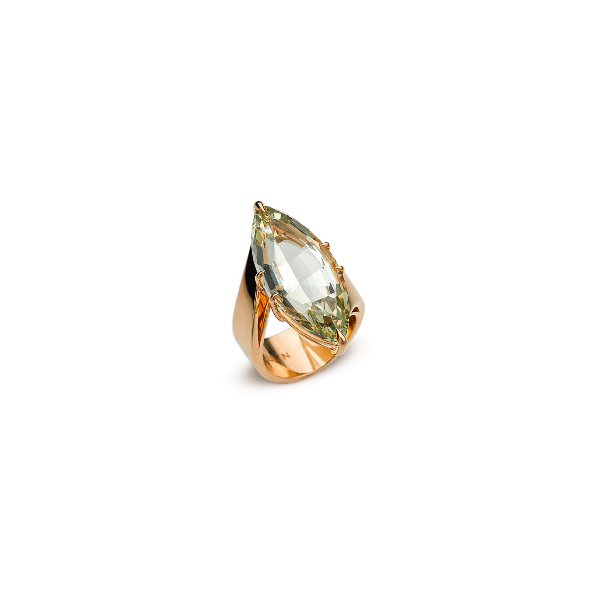 18K Gelbgold Ringe Andere - Olivea